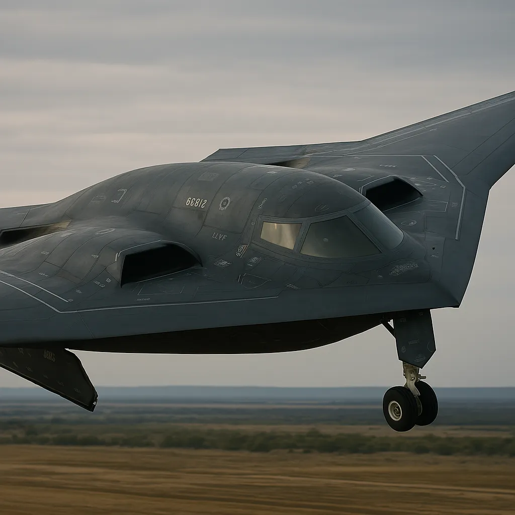 gere-uma-imagem-hipe 🛸 Sucessor do Avião Mais Caro Já Construído: Conheça o Futurístico B-21 Raider